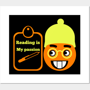 Reading is My passion Posters and Art